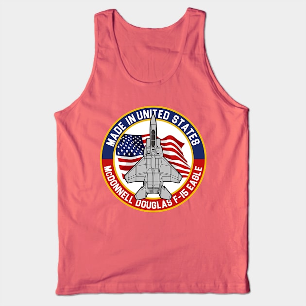 F-15 Eagle - Made in... Tank Top by MBK